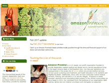 Tablet Screenshot of amazonpromise.org